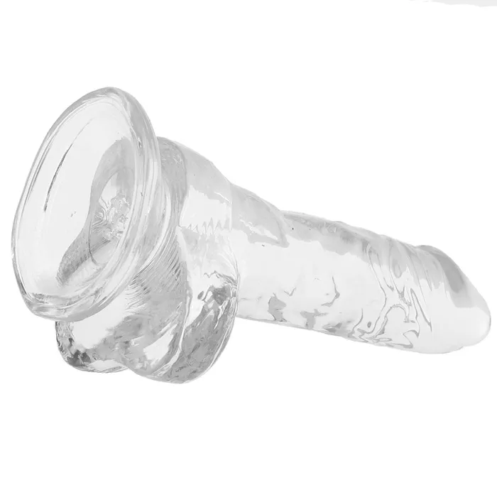 Dildos Pipedream King Cock 4 Inch Ballsy Dildo in Clear Dildos Pipedream King Cock 4 Inch Ballsy Dildo in Clear
