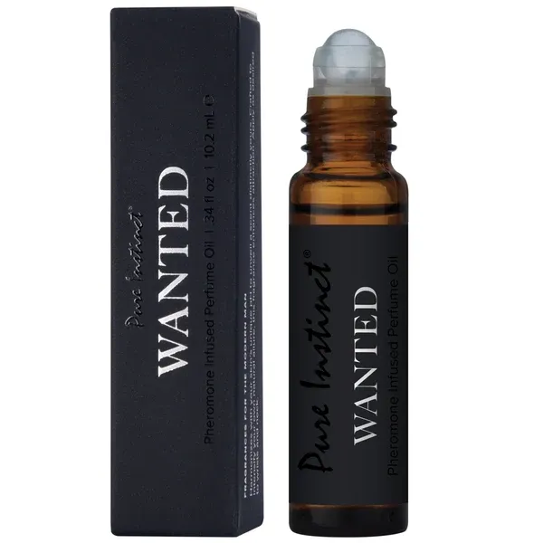 Female Sex Toys Pure Instinct Pure Instinct Wanted Mens Pheromone Perfume Oil RollOn