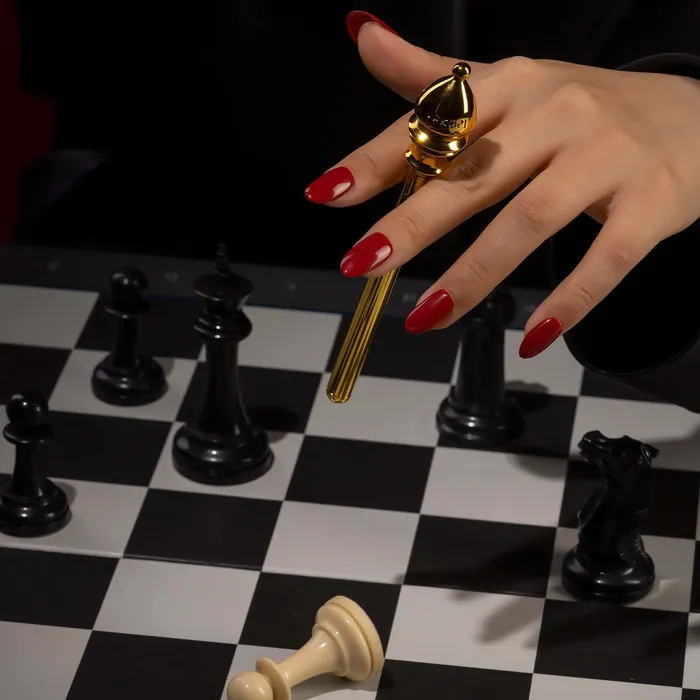 Female Sex Toys UPKO The Chess Collection Bishop Mini Vibrator