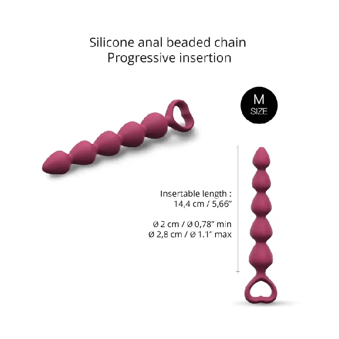 Male Sex Toys Love To Love Love To Love Bing Bang Anal Plug Medium