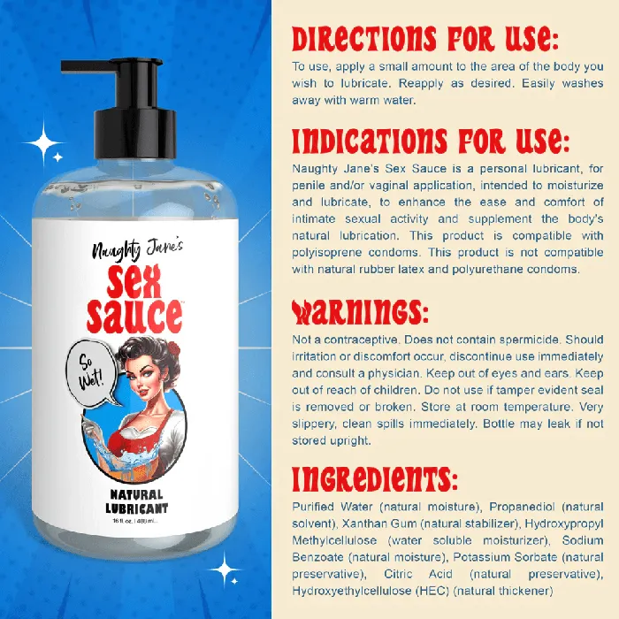 Naughty Janes Sexual Health Wellbeing Naughty Janes Sex Sauce Natural Lubricant