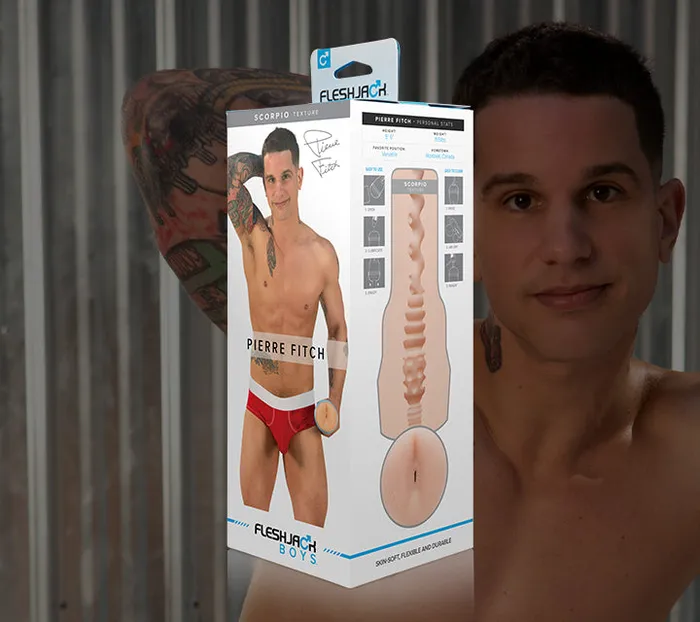 Pierre Fitch Scorpio and Dildo Pack Fleshlight Dildos
