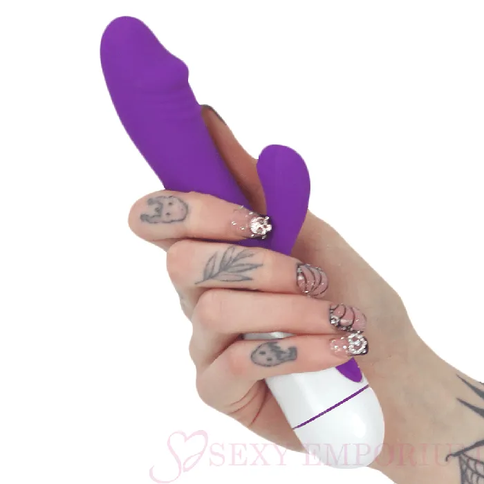 Sexy Emporium Vibrators 10 Mode Silicone Rabbit Vibrator Purple Sexy Emporium Vibrators 10 Mode Silicone Rabbit Vibrator Purple