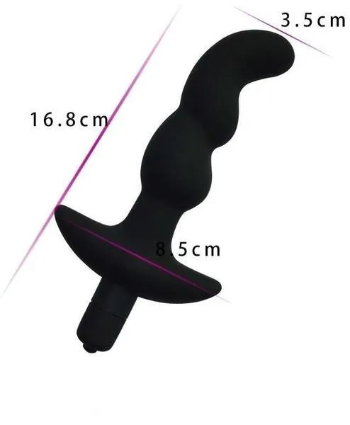 9319MSIS Sissy Boy Rocks Your World Vibrating Silicone Prostate Stimulator Moonwell Male Sex Toys