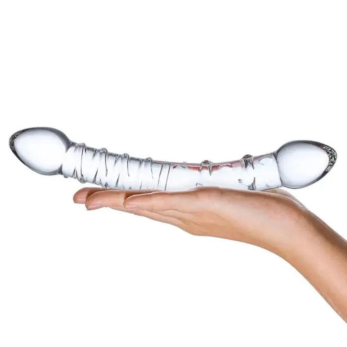 Electric Novelties Dildos Double Trouble Glass Dildo Electric Novelties Dildos Double Trouble Glass Dildo