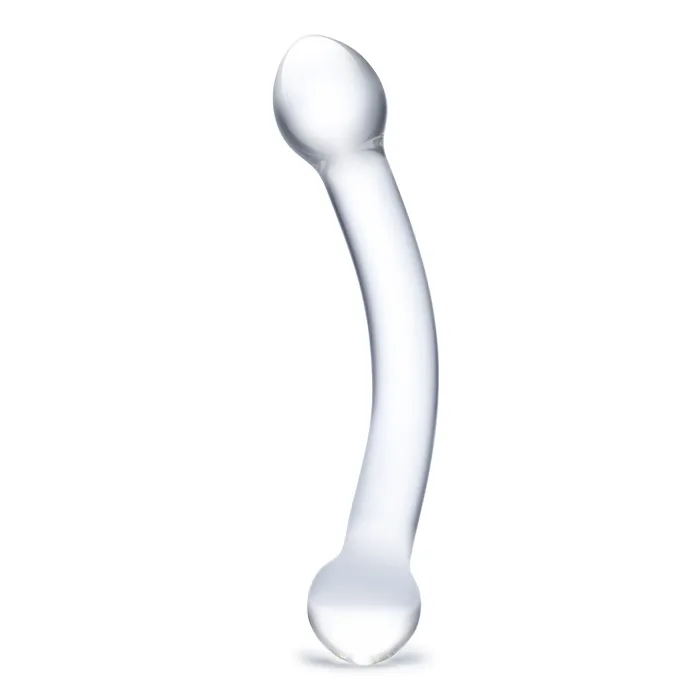Gls 7 Curved Glass GSpot Stimulator Female Sex Toys
