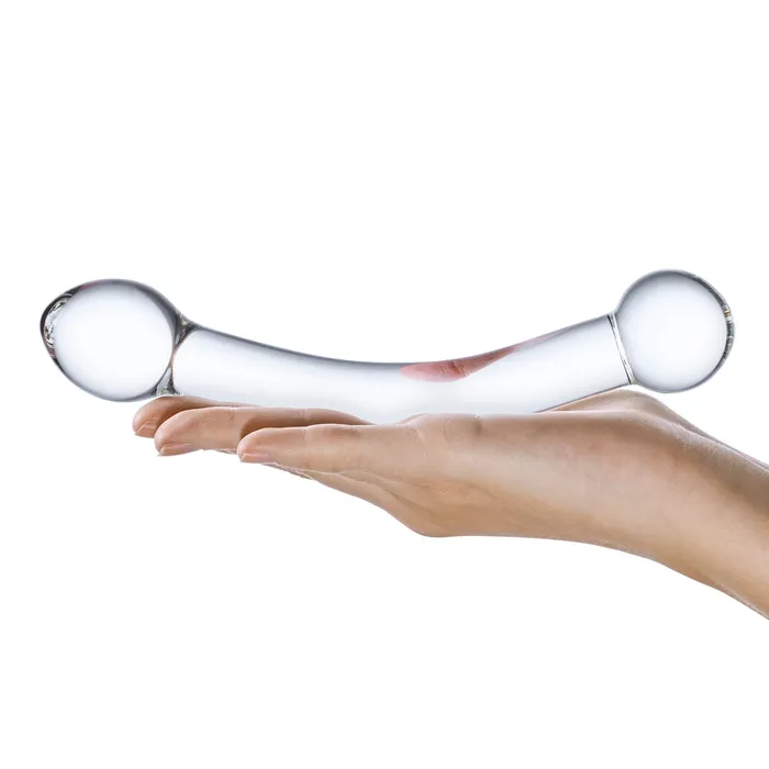 Gls 7 Curved Glass GSpot Stimulator Female Sex Toys