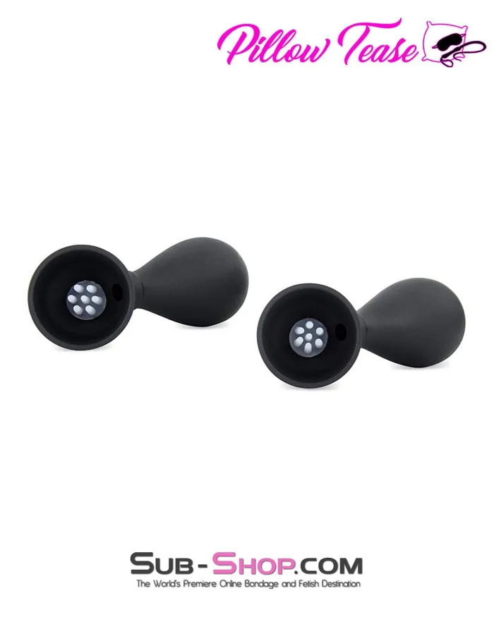 Moonwell Female Sex Toys 7809M Wireless Waterproof Vibrating Nipple Suction Cups with Stimulators Set of 2 MEGA Deal
