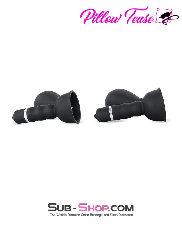 Moonwell Female Sex Toys 7809M Wireless Waterproof Vibrating Nipple Suction Cups with Stimulators Set of 2 MEGA Deal