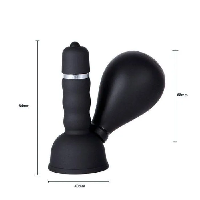 Moonwell Female Sex Toys 7809M Wireless Waterproof Vibrating Nipple Suction Cups with Stimulators Set of 2 MEGA Deal