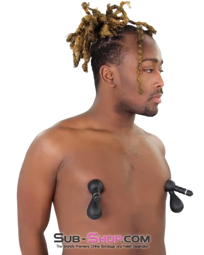 Moonwell Female Sex Toys 7809M Wireless Waterproof Vibrating Nipple Suction Cups with Stimulators Set of 2 MEGA Deal
