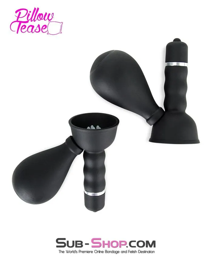 Moonwell Female Sex Toys 7809M Wireless Waterproof Vibrating Nipple Suction Cups with Stimulators Set of 2 MEGA Deal