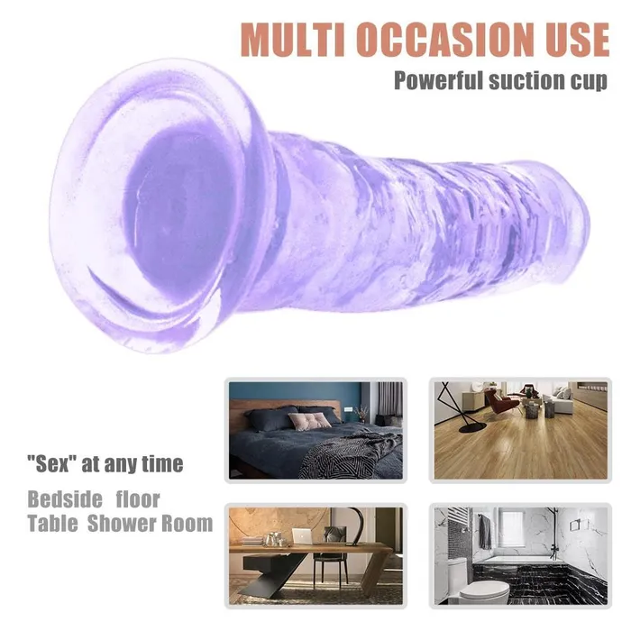 mysite Vibrators long slim dildos skinny Purple flexible